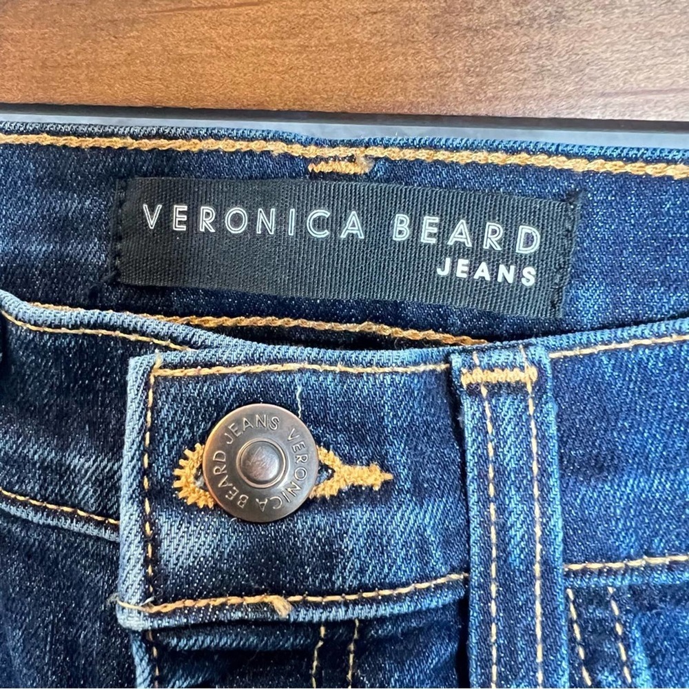 Veronica Beard Carolyn Baby Bootcut Jeans High Rise - Picture 8 of 8